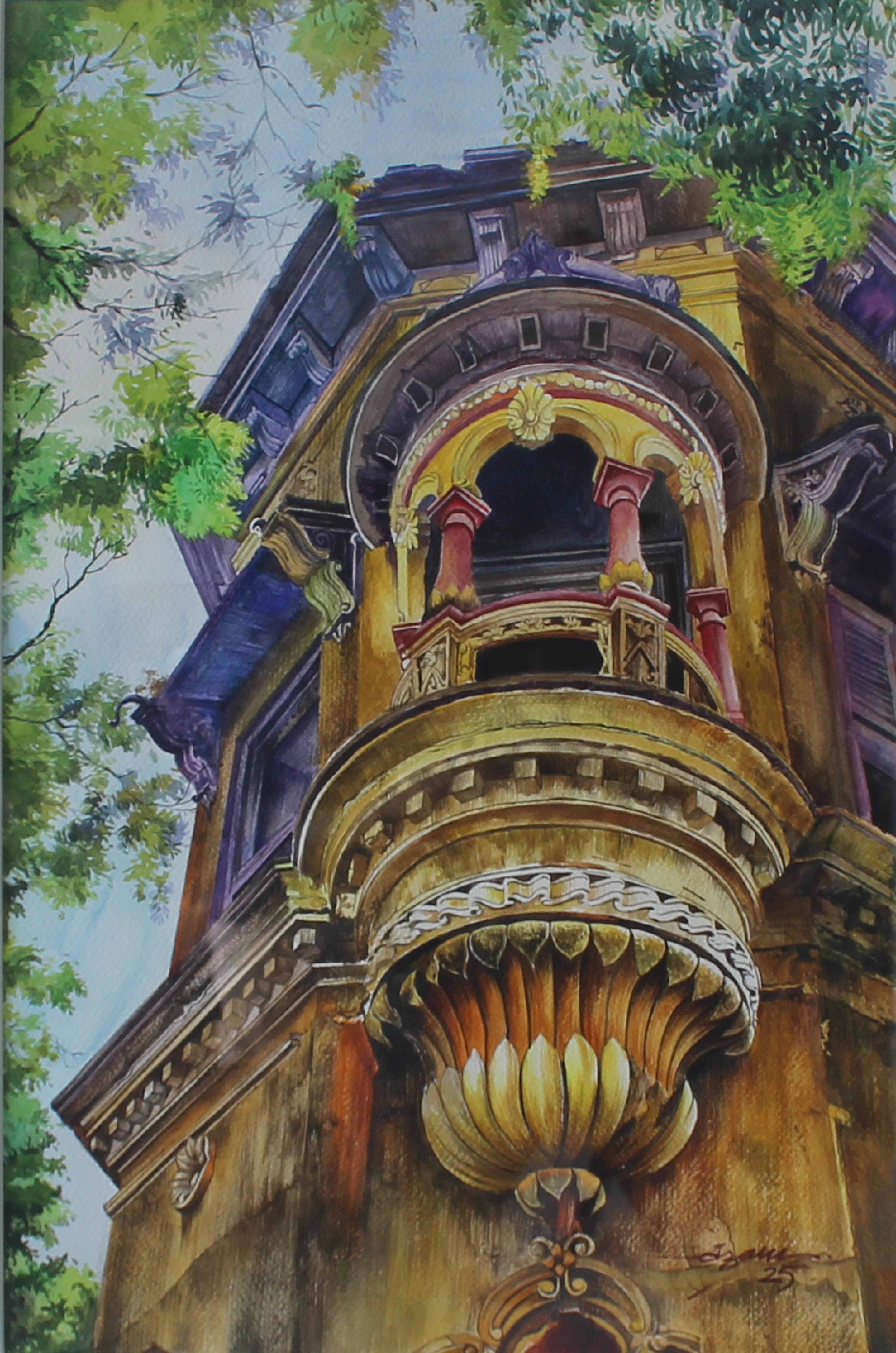 River Boats at Sunset