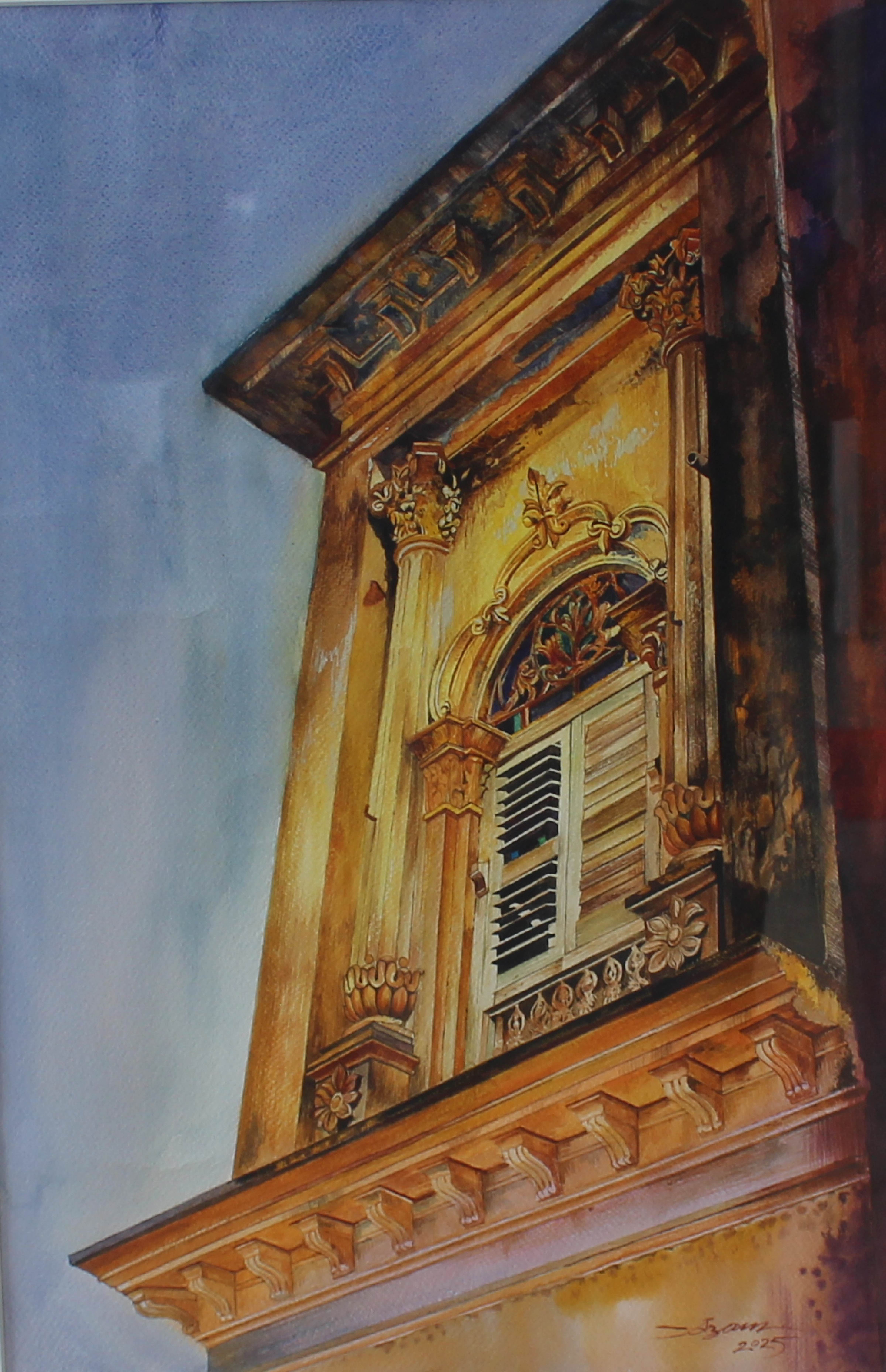 River Boats at Sunset